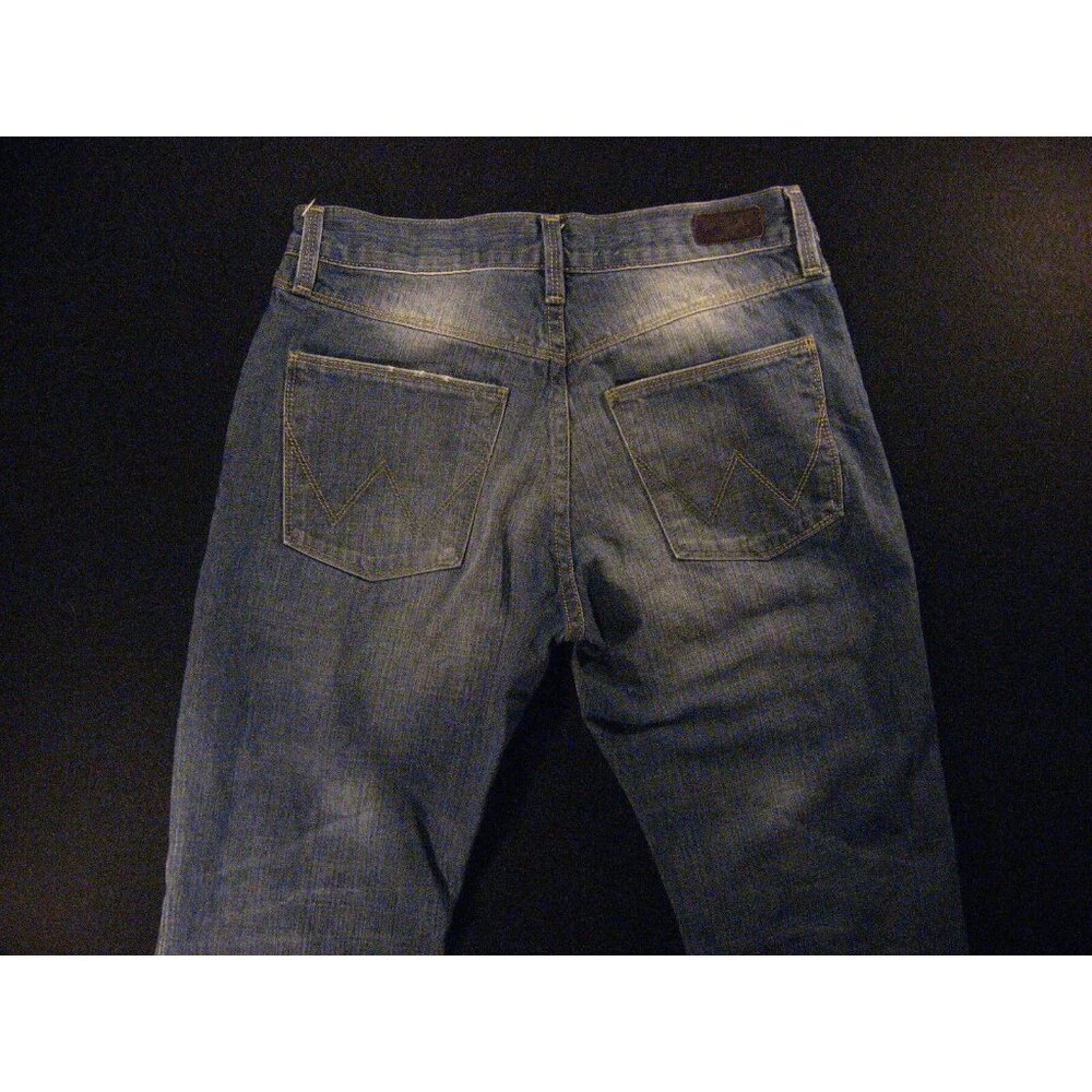 WRANGLER Denver Men's Jeans TAG: 29/30 Blue Straight - Picture 2 of 10